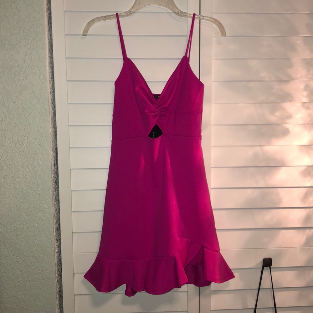 FUCHSIA DRESS